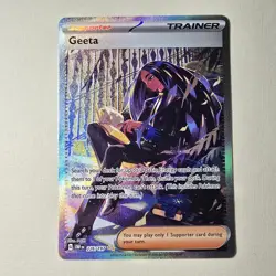 Geeta - 226/197 Special Illustration Rare Obsidian Flames 2023 Pokemon TCG NM - Image 1