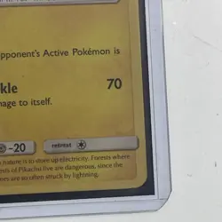 ORIGINAL RETRO Pokemon Trading Card Basic Ungraded Single 2019 Pikachu Mouse - Image 5