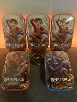 One Piece Card Game Tin Pack Set Vol.2 - Lot Of 5 - Image 1