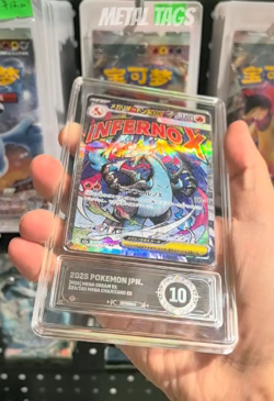 Pokemon Cards JPN. Metal Tags Mega Charizard EX 223/193 PCG 10 (SAME AS PSA 10) - Image 2