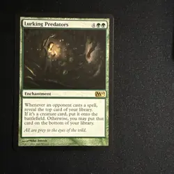 Lurking Predators [Magic 2010] Magic MTG Cards LP RARE - Image 1