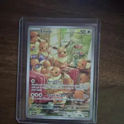 Pokemon Eevee Illustration Rare Holo Sv06 Twilight Masquerade Card 188/167 - Image 1