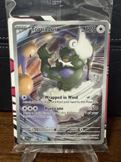 *Sealed* Pokemon TCG White Flare Black Star Promo Tornadus 210 Full Art NM - Image 1