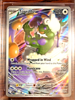 Tornadus Black Star Promo #210 - BGS MINT 9 - 2025 White Flare ETB - Pokemon TCG - Image 2
