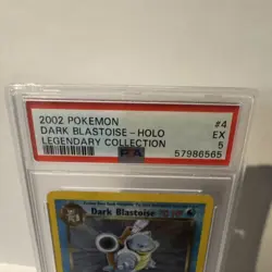 Pokemon Dark Blastoise 4/110 Legendary Collection Holo Rare PSA 5 2002 - Image 2