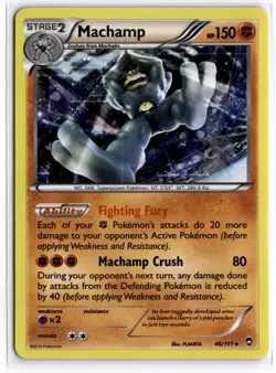 Pokemon TCG Machamp (Cosmos Holo) 046/111 XY Blister Exclusives - Image 1