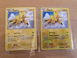 Zapdos 23/108 Pokemon Cards XY - Roaring Skies Reverse Holo Rare and Rare - Image 1