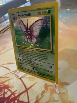 Venomoth 13/64 Holo Rare Jungle Set Pokemon Card WoTC - Image 2