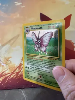 Venomoth 13/64 Holo Rare Jungle Set Pokemon Card WoTC - Image 4