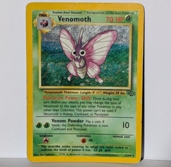 Venomoth 13/64 Jungle Holo Rare 1999 WOTC Vintage Pokemon Card - LP/MP - Image 1