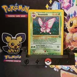 Venomoth - 13/64 - Pokemon Jungle Unlimited Holo Rare Card WOTC | LP - Image 1