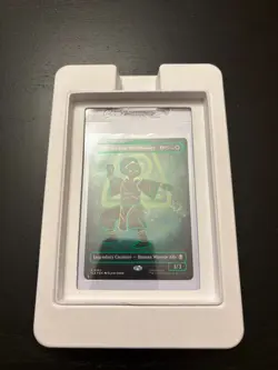 Toph, the First Metalbender (Borderless) (Neon Ink Foil) - Avatar x MTG - Image 4
