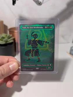 Toph, the First Metalbender (Neon Ink Foil) MTG x Avatar - Pack Fresh - Image 1