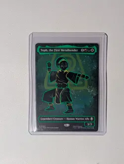 Toph, the First Metalbender (Neon Ink Foil) MTG x Avatar - Pack Fresh - Image 2