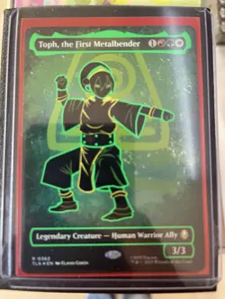 Toph, the First Metalbender (Neon Ink FOIL) Avatar: The Last Airbender - MTG NM - Image 1