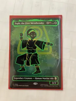 Toph, the First Metalbender (Neon Ink FOIL) Avatar: The Last Airbender - MTG NM - Image 2