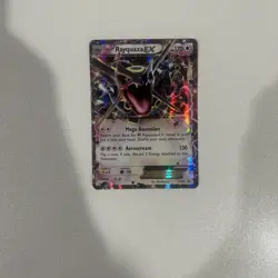 Pokemon TCG Rayquaza EX XY69 Black Star Promo Holo Card NM - Image 1