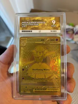 Pokemon TCG - Mega Gardevoir Ex 187/132 Mega Evolutions Hyper Rare Ace Graded 9 - Image 1