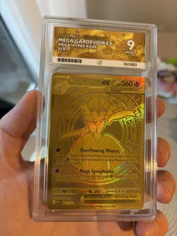 Pokemon TCG - Mega Gardevoir Ex 187/132 Mega Evolutions Hyper Rare Ace Graded 9 - Image 3