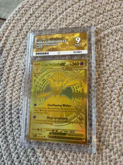 Pokemon TCG - Mega Gardevoir Ex 187/132 Mega Evolutions Hyper Rare Ace Graded 9 - Image 5