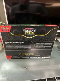 Pokemon paldean fates premium collection box Meowscarada Ex New Sealed - Image 5