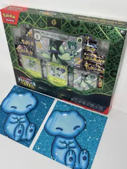 Pokemon paldean fates premium collection box Meowscarada Ex New Sealed - Image 2