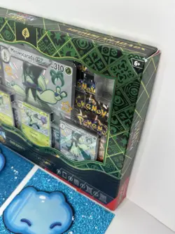 Pokemon paldean fates premium collection box Meowscarada Ex New Sealed - Image 4