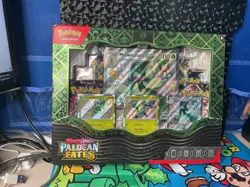 Pokemon Scarlet & Violet Paldean Fates Ex Premium Collection Meowscarada Box - Image 3