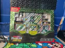 Pokemon Scarlet & Violet Paldean Fates Ex Premium Collection Meowscarada Box - Image 4