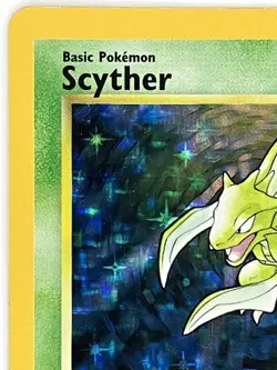 Scyther LP 10/64 Unlimited Jungle Pokemon TCG Holo - Image 3