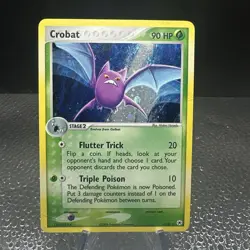 Pokemon Card - Crobat Hidden Legends 3/101 Holo Rare - Image 1