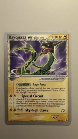 Rayquaza ex (Delta Species) - 2007 (Tom Roos) 97/101 World Championship - Image 1