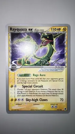 Rayquaza ex (Delta Species) - 2007 (Tom Roos) 97/101 World Championship - Image 2