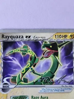Rayquaza ex (Delta Species) - 2007 (Tom Roos) 97/101 World Championship Decks LP - Image 4
