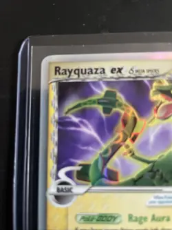Pokemon TCG Holo Ultra Rare Rayquaza EX 97/101 Delta Species - Image 3