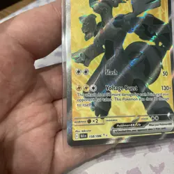 Zekrom ex 158/086 SV: Black Bolt - Pokemon Card Full Art Ultra Rare NM - Image 2