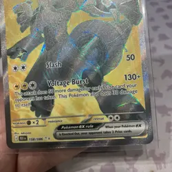Zekrom ex 158/086 SV: Black Bolt - Pokemon Card Full Art Ultra Rare NM - Image 3