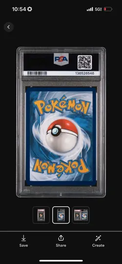 2023 Pokemon Scarlet & Violet Paldea Evolved Magikarp Illus Rare #203/193 PSA 8 - Image 3