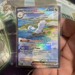 Pokemon TCG Altaria EX Holo Card 253/182 Sv04: Paradox Rift - Image 1