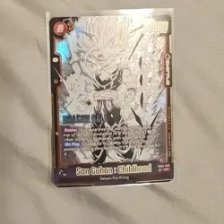 Dragon Ball Z Super Card Game SB02-008 SR Son Gohan:Childhood - Image 1