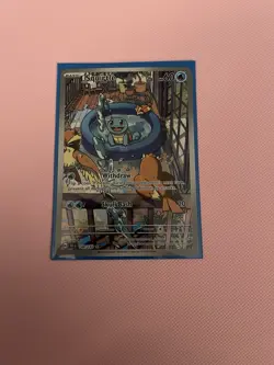 Pokemon TCG Squirtle Stellar Crown Illustration Card 148/142 Near Mint Condition - Image 1
