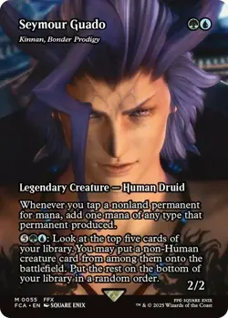 Seymour Guado - Kinnan, Bonder Prodigy - Showcase NM, English MTG Final Fantasy - Image 1