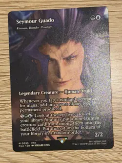 MTG-Final Fantasy; Seymour Guado - Kinnan, Bonder Prodigy (Showcase) #055 - Image 5