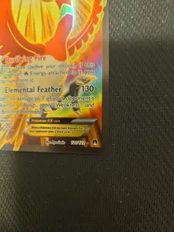 Ho-Oh EX (Full Art) #121 Pokemon XY Breakpoint 2016 - Image 4
