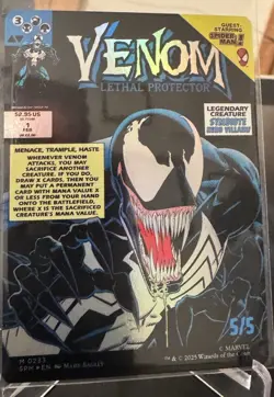 Eddie Brock/Venom Lethal Protector (0233) (Borderless) Marvel's Spider-Man Foil - Image 1