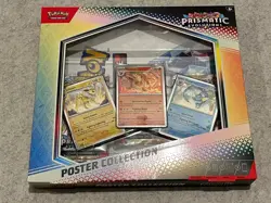 Pokemon TCG S&V Prismatic Evolutions Poster Collection Box New & Sealed FAST🚚✅ - Image 1