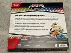 Pokemon TCG S&V Prismatic Evolutions Poster Collection Box New & Sealed FAST🚚✅ - Image 5