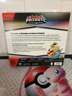 Pokemon TCG S&V Prismatic Evolutions Poster Collection Box New & Sealed FAST🚚✅ - Image 2