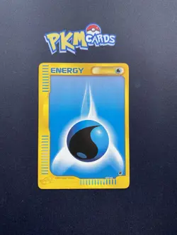 Pokemon TCG Water Energy Expedition Base Set 165/165 Regular LP. - Image 1