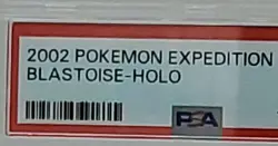 Pokemon TCG Blastoise Expedition Base Set 4/165 Reverse Holo Rare - PSA 6 EX-MT - Image 3
